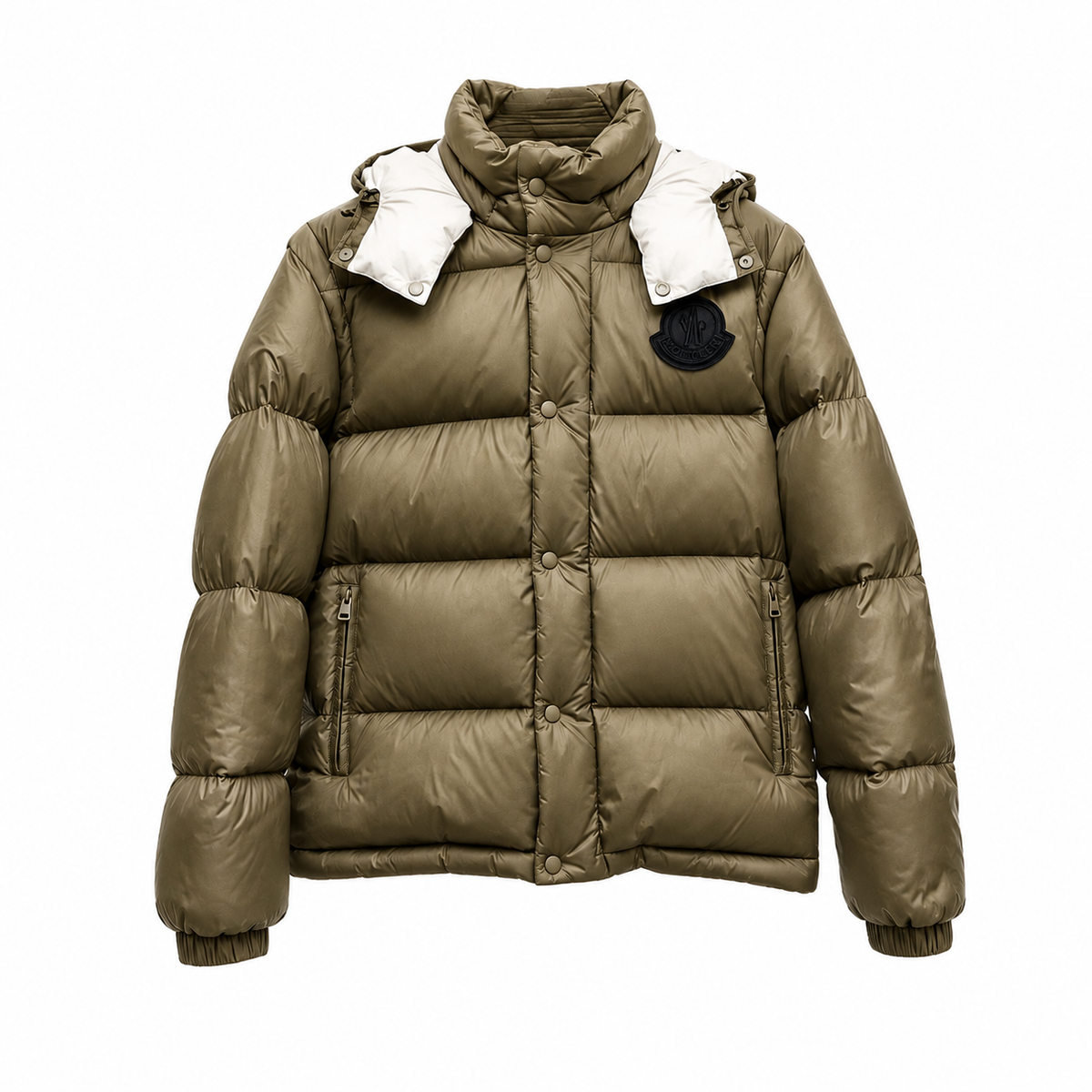 Moncler Puffer Jacket – Khaki/Beige