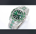 Rolex Submariner Date Green Emerald Diamond Edition