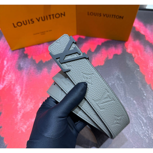 Louis Vuitton Initiales Belt – Grey/Black