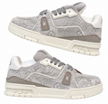 Louis Vuitton LV Trainer Sneaker – Grey/White