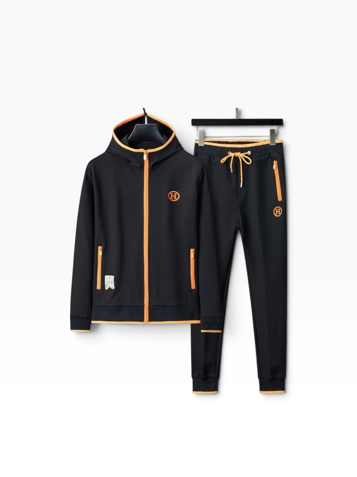 Hermès Black & Orange Tracksuit