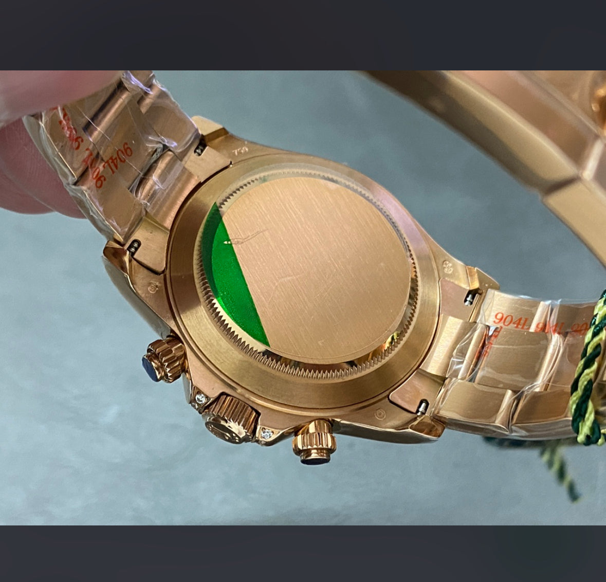 Rolex Daytona Rainbow Cosmograph – Rose Gold/Black