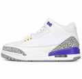 Air Jordan 3 “Kobe PE” – White/Grey/Purple/Yellow