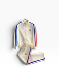 Moncler Cream Tricolor Tracksuit