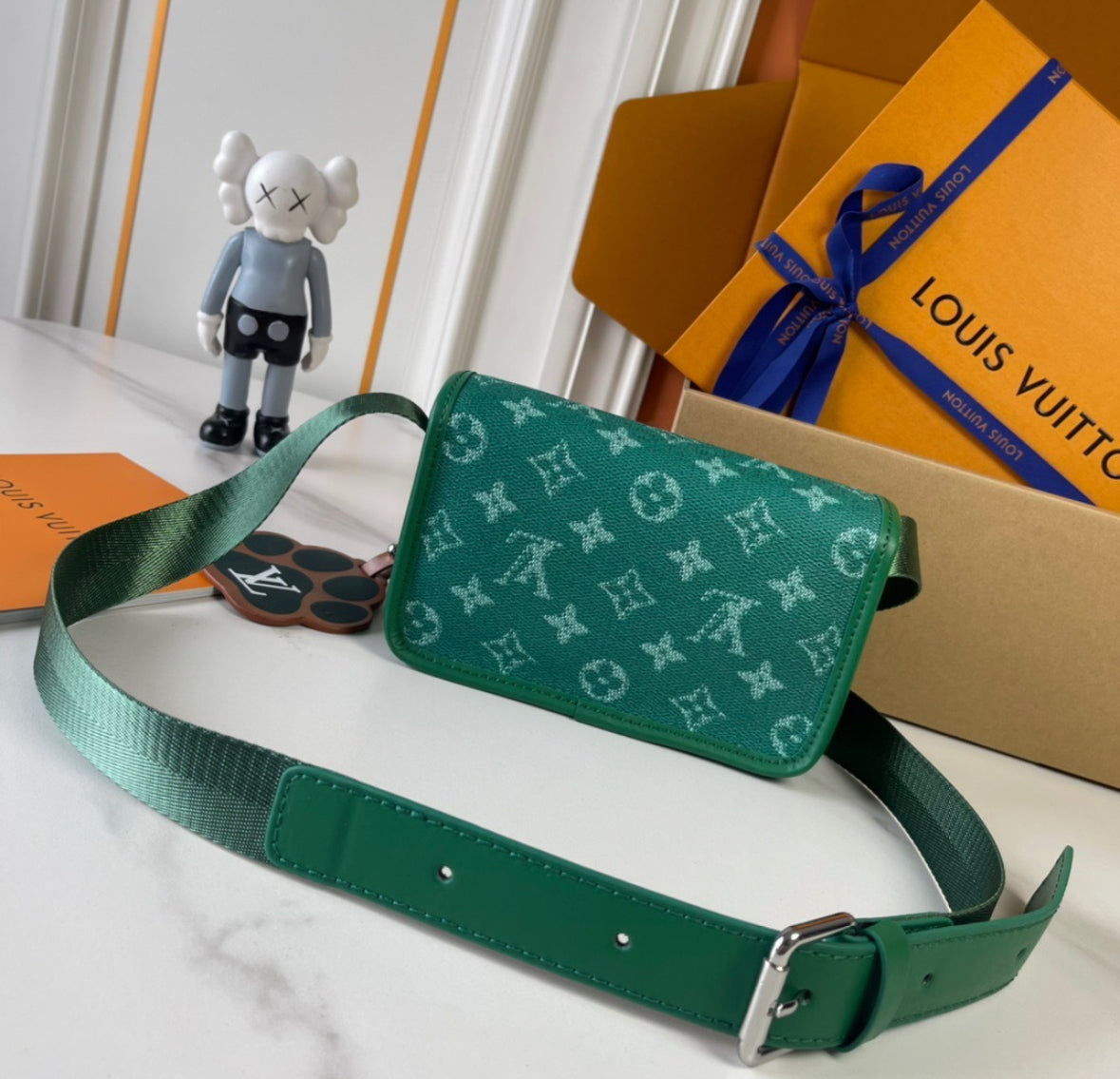 Louis Vuitton Monogram Green Mini Crossbody Bag — Green