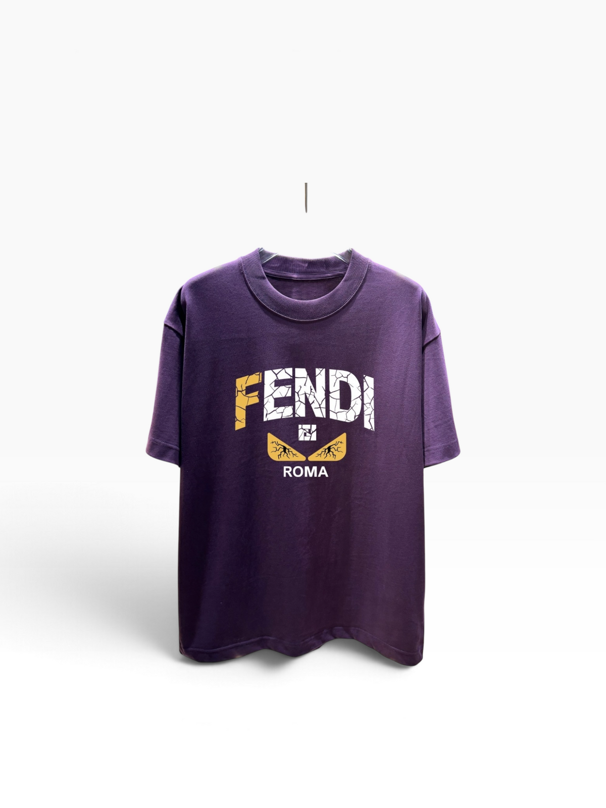 Fendi Roma Graphic T-Shirt – Purple