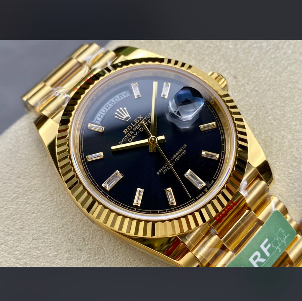 Rolex Day-Date 40 – Yellow Gold/Blue