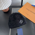 Louis Vuitton Monogram Knit Beanie – Black