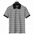 Fendi FF Jacquard Polo Shirt – Black/White