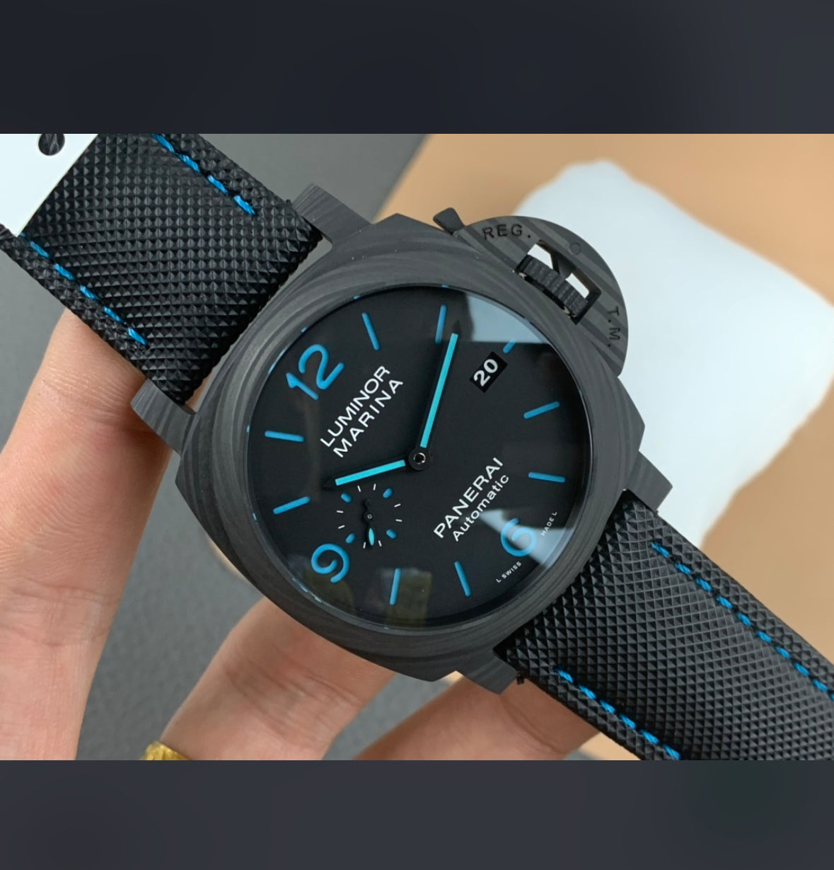Panerai Luminor Marina Carbotech – Black/Blue