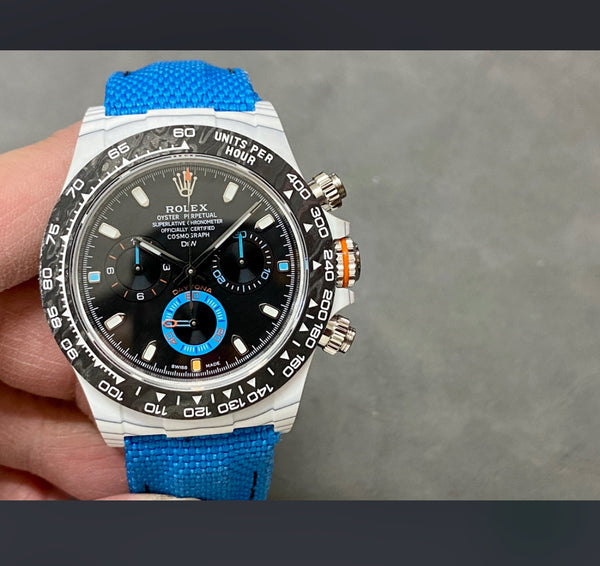 Rolex Daytona Cosmograph – Silver/Black/Blue