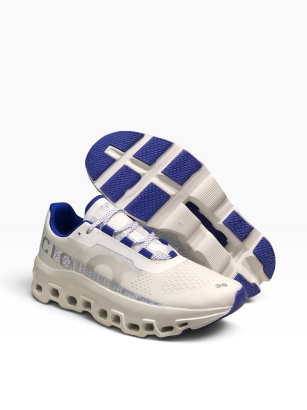 Baskets On Cloudswift - Blanc/Bleu