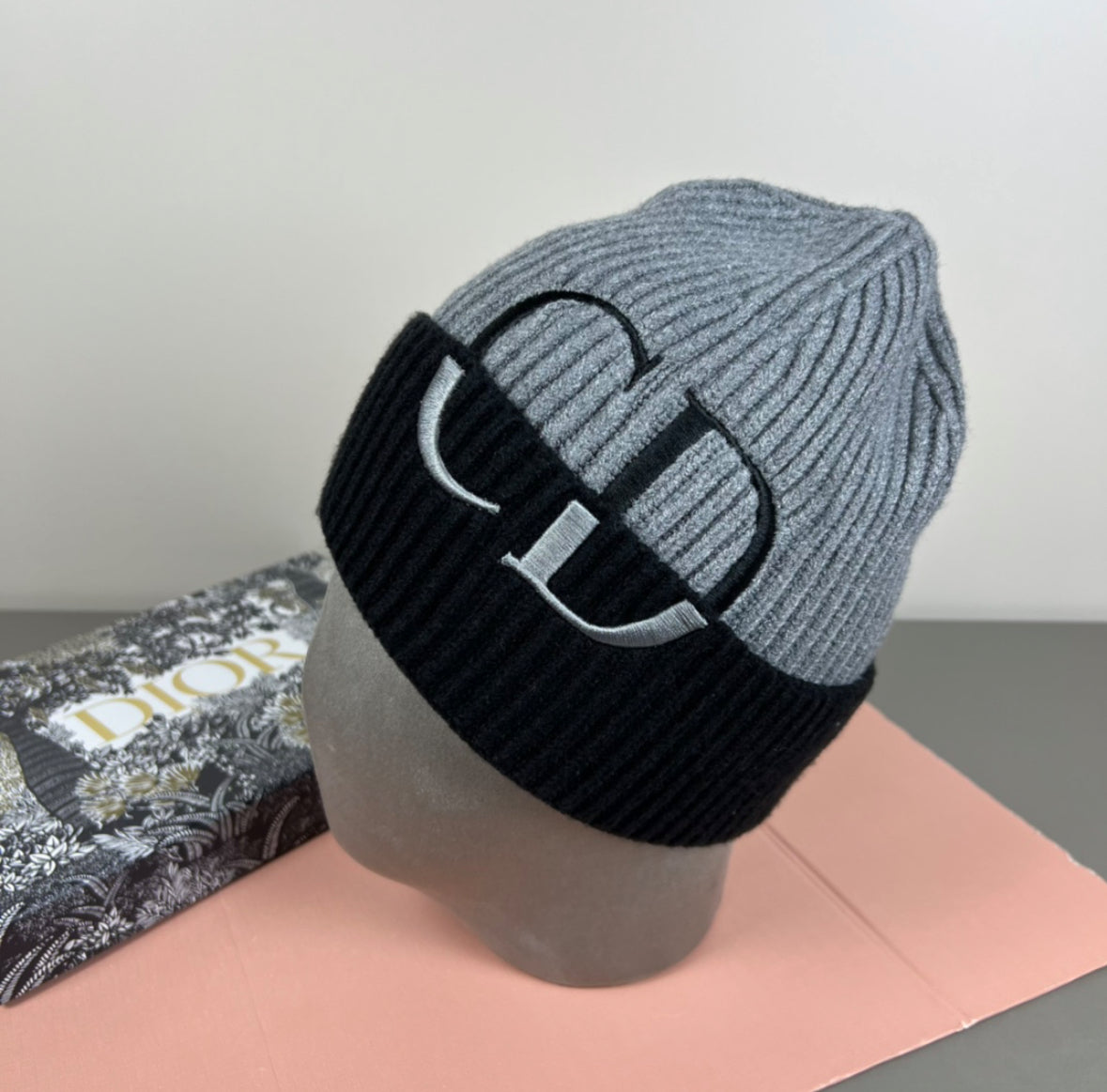 CD beanie - Black/Grey
