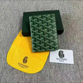 Goyard Paris wallet-Green