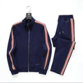 Burberry Icon Stripe Navy Track Suit