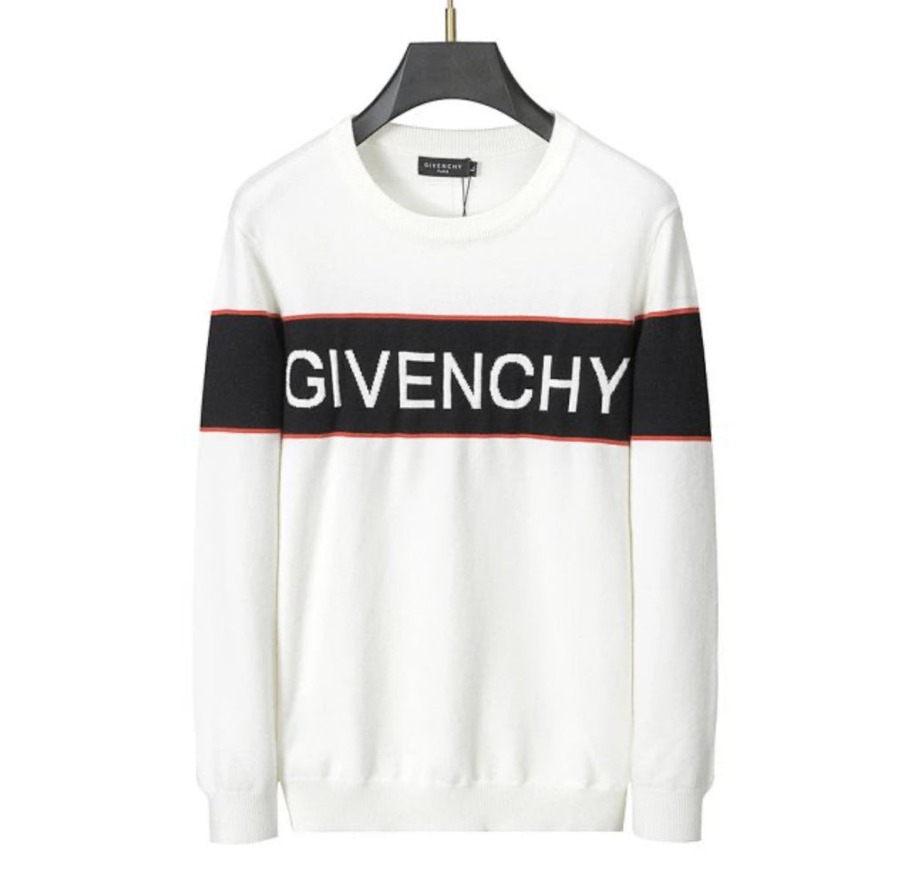 Givenchy Logo Band Crewneck Sweater