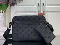 Louis Vuitton Trio Messenger – Monogram Shadow Black
