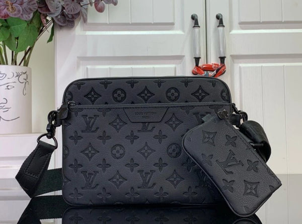 Louis Vuitton Trio Messenger – Monogram Shadow Noir