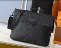 Louis Vuitton S Lock Messenger – Black Monogram Taurillon