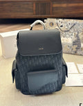 Dior Saddle Backpack with Flap