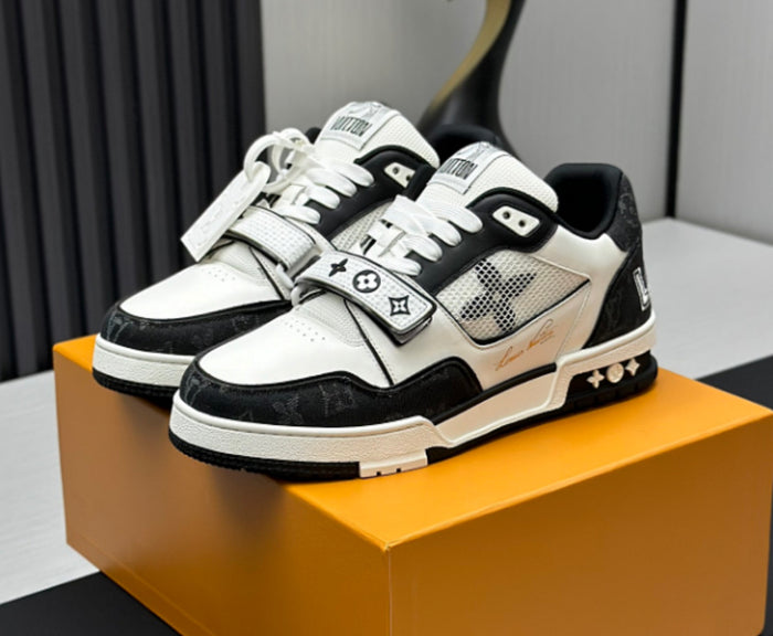 Baskets LV Trainer Louis Vuitton – Blanc/Noir
