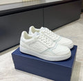 Dior B27 Uptown Low-Top Sneaker – White/White