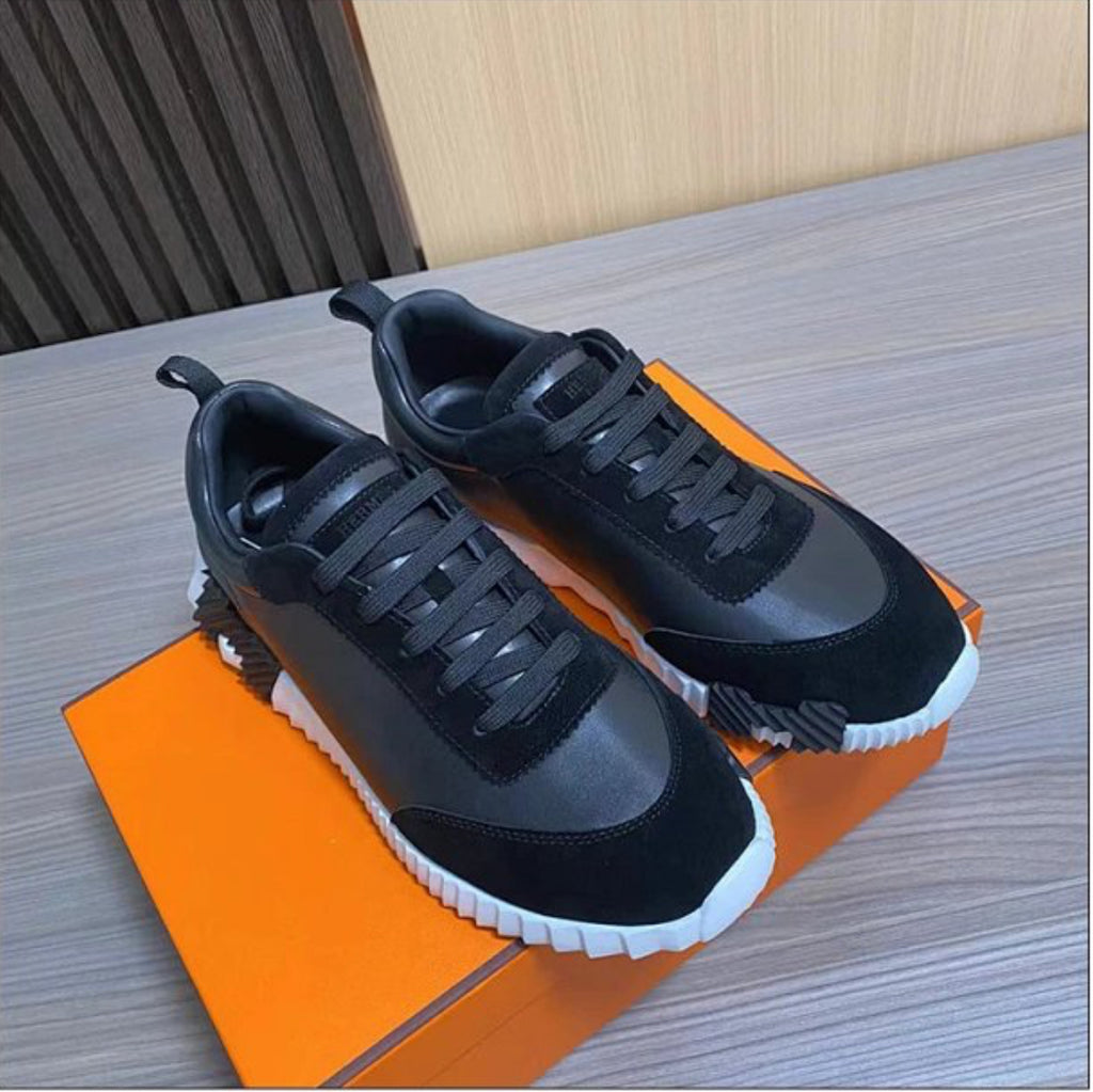 Hermès Bouncing Sneaker - Black/White