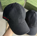 Gucci GG Web Cap – Black
