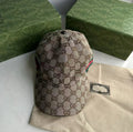 Gucci GG Canvas Cap – Beige