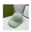 Gucci GG Monogram Cap – Mint Green