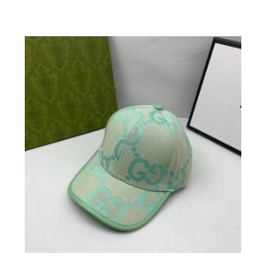 Gucci GG Monogram Cap – Mint Green