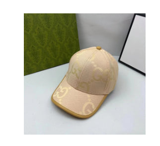 Gucci GG Canvas Cap – Beige