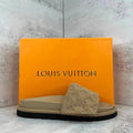 Louis Vuitton Miami Monogram Slides – Brown