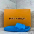 Louis Vuitton Miami Monogram Slides – Blue