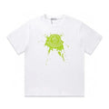 Moncler Paint-Splatter Logo T-Shirt – White