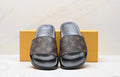 Louis Vuitton Monogram Slides – Brown