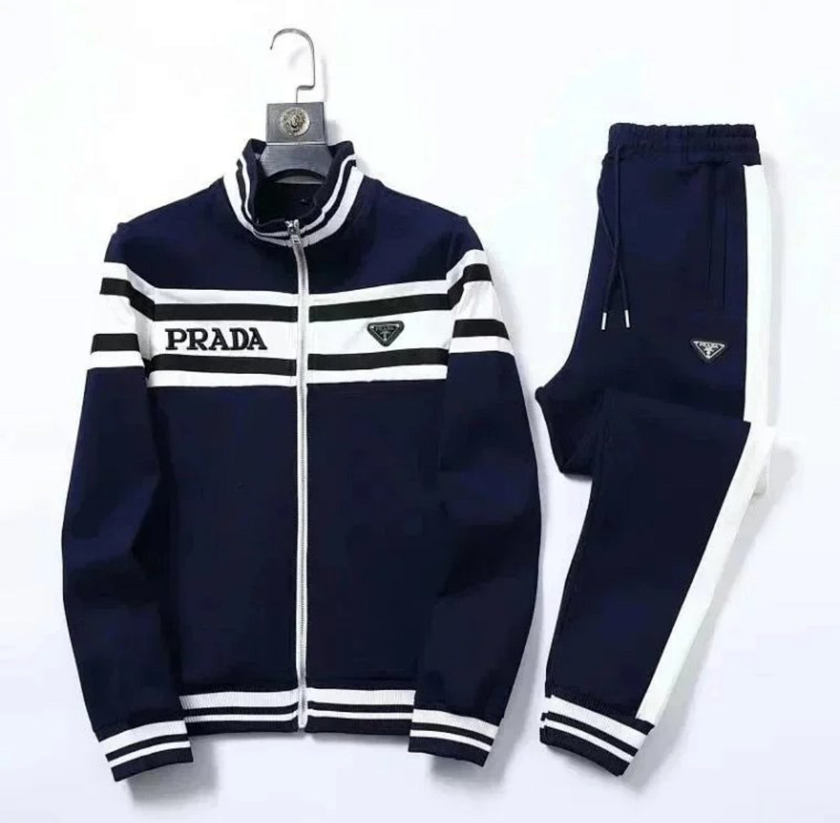 Prada Navy/White Tracksuit