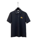 Burberry Equestrian Knight Polo – Black/Gold