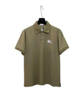 Burberry Equestrian Knight Polo – Khaki/White