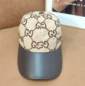 Gucci GG Canvas Cap – Beige/Brown
