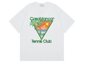 Casablanca Tennis Club T-Shirt – White/Green