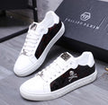Philipp Plein Low-Top Sneakers – White/Black