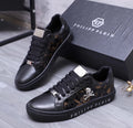 Philipp Plein Low-Top Sneakers – Black/Brown
