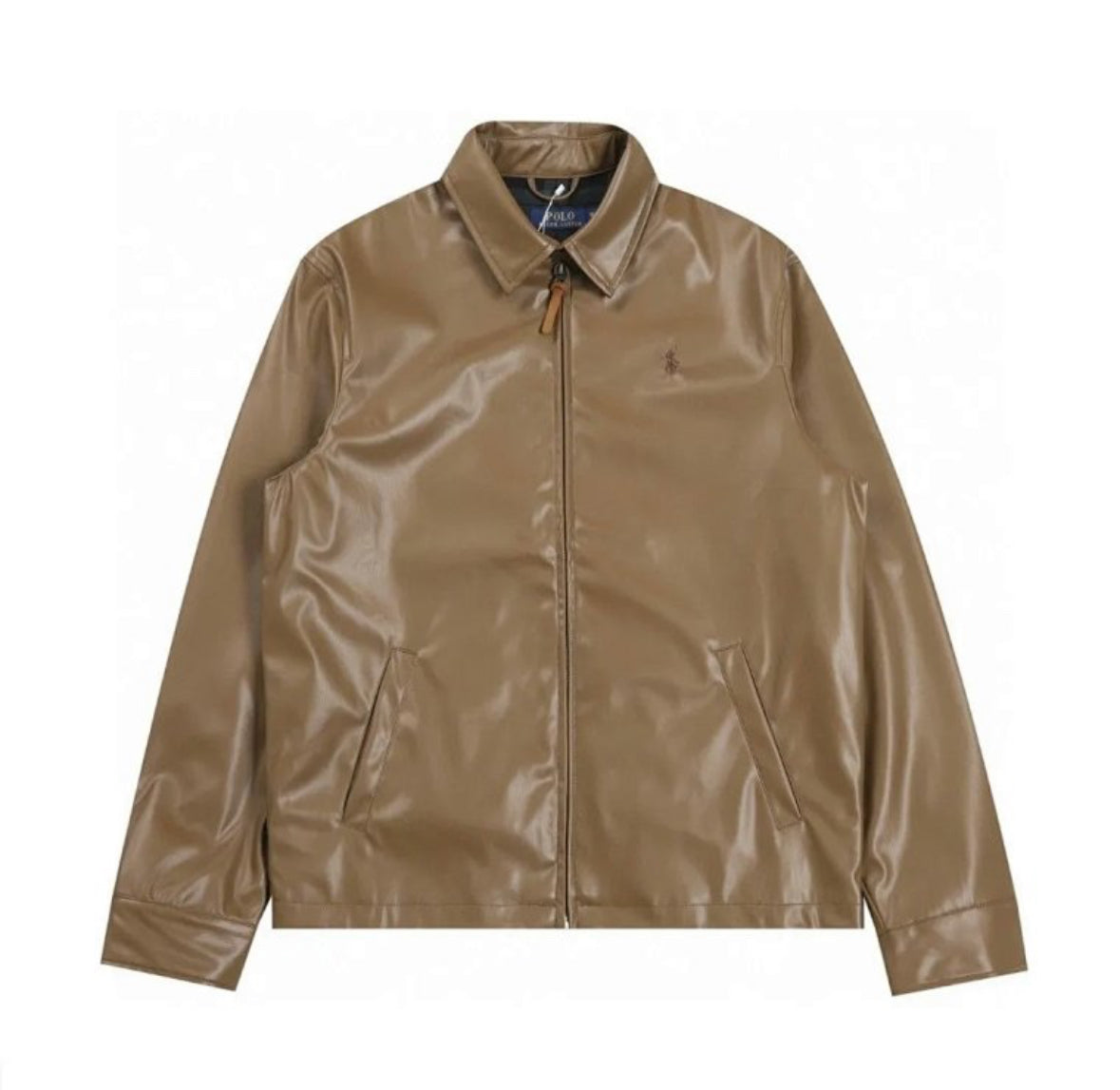 Polo Ralph Lauren Leather Jacket – Brown