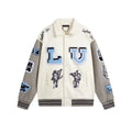 Louis Vuitton Varsity Jacket – White/Grey