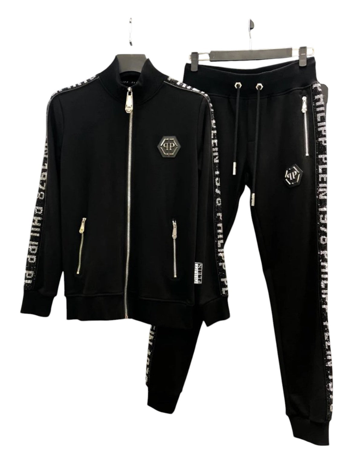 Philipp Plein Tape Logo Tracksuit