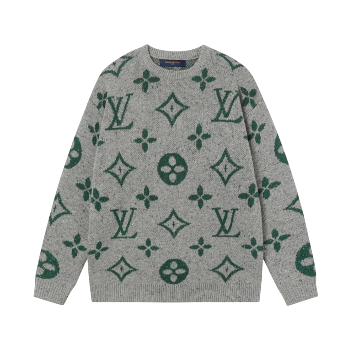 Louis Vuitton Monogram Sweater – Grey/Green