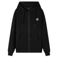 Moncler Zip-Up Hoodie – Black