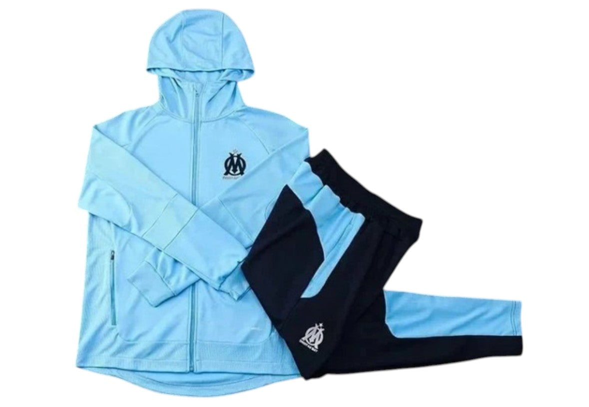 Puma x Olympique de Marseille Tracksuit – Light Blue/Navy