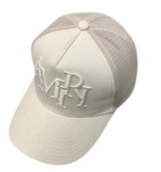 AMIRI MA Trucker Cap – White